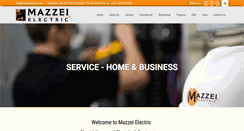 Desktop Screenshot of mazzeielectric.com